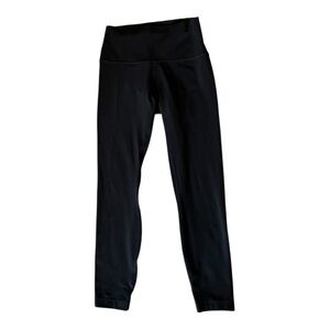 Lululemon Wunder Under High-Rise leggings 25” Black Size 6